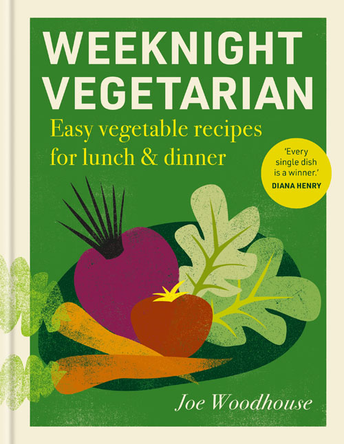 Weeknight Vegetarian by Joe Woodhouse book jacket image. 