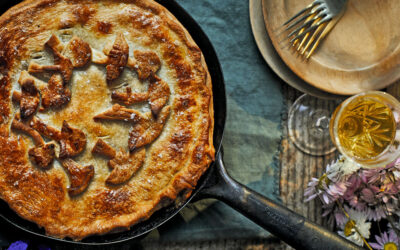 Kitchen Magic Recipe: Fairy Ring Miso Mushroom Pie