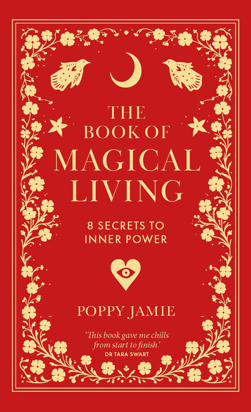 The Book of Magical Living by Poppy Jamie, Book cover image